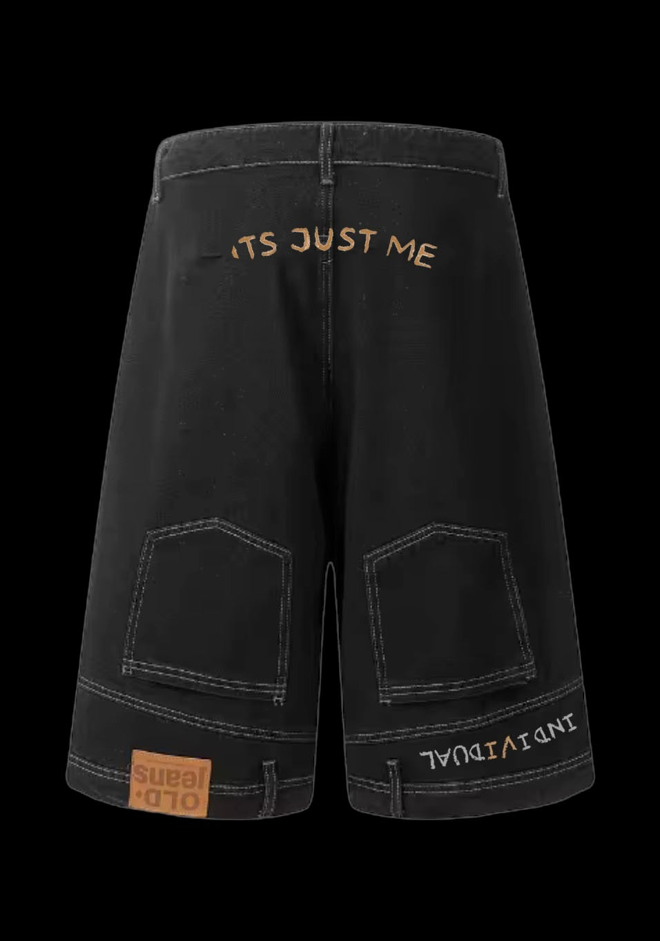 IJM Reverse Raw Denim Shorts